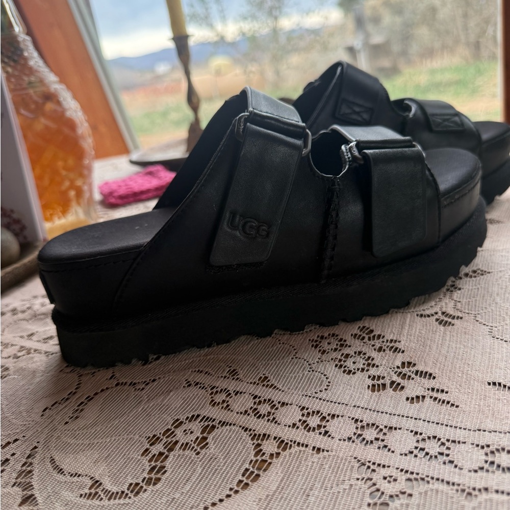 UGG platform sandals